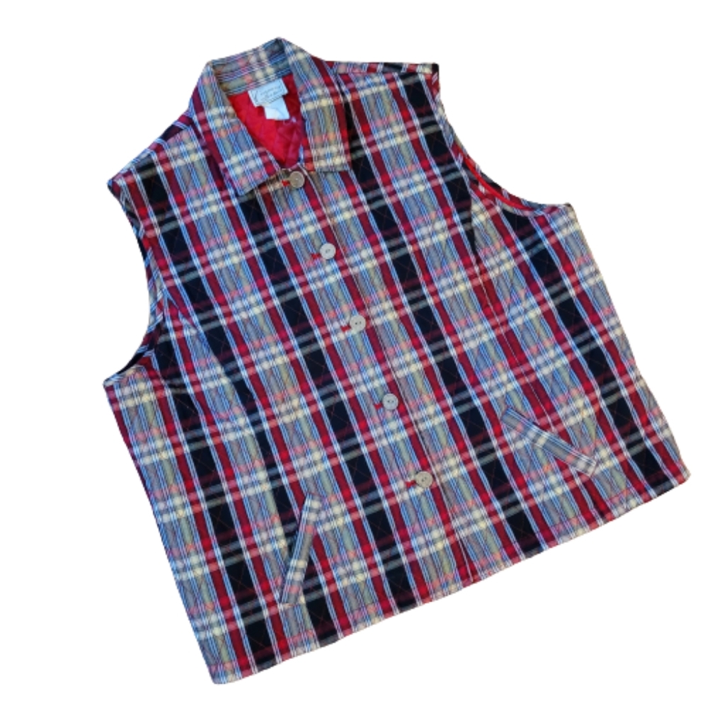 Women's Company Collection quilted vest Size xl